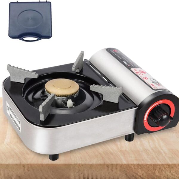 Mini Portable Aluminium Cassette Stove for Outdoor Activities Cascamite Tea Cooking Gas Stove Camping Style Cooker for Climbing