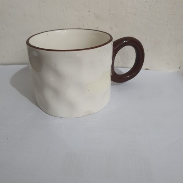 450ml Ceramic Cup, Ceramic Coffee Mug, Creative Nordic Style Tea Cup with Ring Handle, Porcelain Mug, Coffee Cup