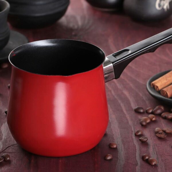 Milk Pan, Non-Stick Milk Pot Mini Sauce Pan Stockpot Coffee Warmer and Sugar Melting Pot