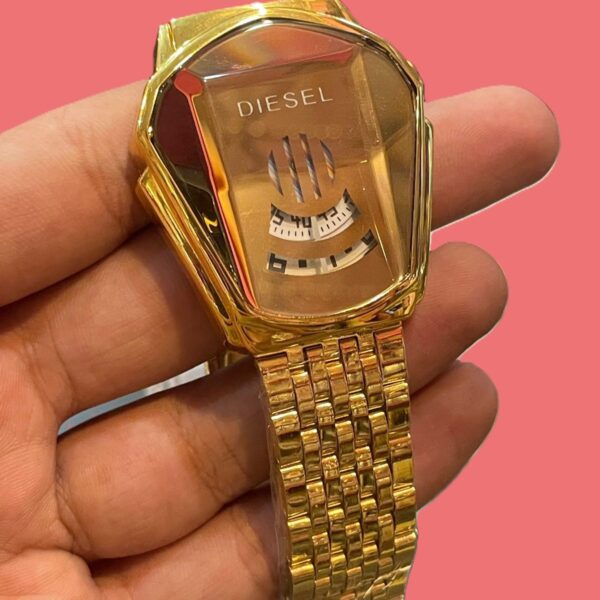 2026 Diesel Men's Watches Luxury Brand Waterproof Calendar Stainless Steel Strap Original Wrist Watches Fashion Leisure Locomotive Quartz Watches