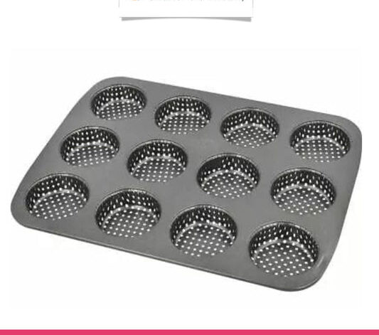 12 Cavity Mini Round Buns Mold