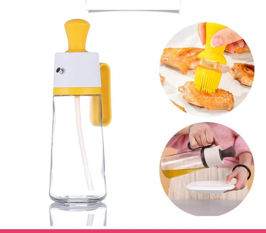 2in1 Oil Dropper & Glass Oil Dispenser