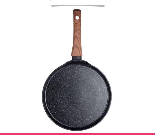 30cm Non Stick Tawa with Wooden Handle