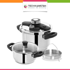 Stainless Steel Pressure Cooker Combo