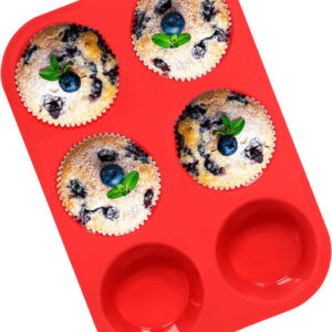 6 Grids Silicon Cupcake Mold