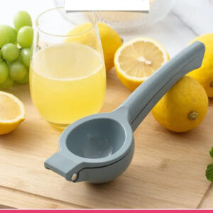 Plastic Citrus Press Lemon Squeezer -- Easy Juicer for Home Use