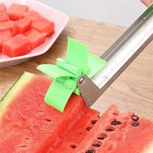 8ea1cc4081048ea412fc0f62b9c21a3f.jpg Watermelon Slicer Cutter Stainless Steel Cutter Tongs Corer Fruit Vegetable Tools Kitchen Gadgets