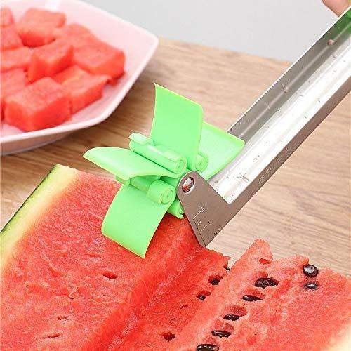 Watermelon Slicer Cutter Stainless Steel Cutter Tongs Corer Fruit Vegetable Tools Kitchen Gadgets
