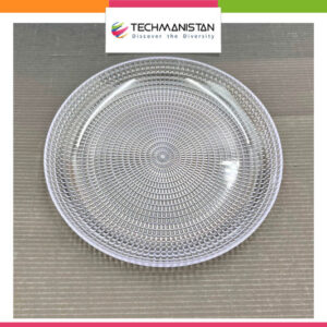 Pack of 6 - Acrylic Round Serving Plate