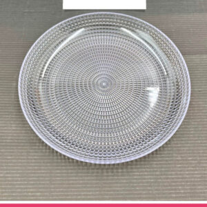 Pack of 6 - Acrylic Round Serving Plate