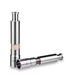 Stainless Steel Salt and Pepper Mill Grinder (1 Piece) Manual Spice Handheld