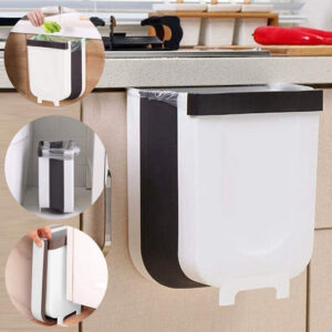 Collapsible Hanging Kitchen Trash Bin
