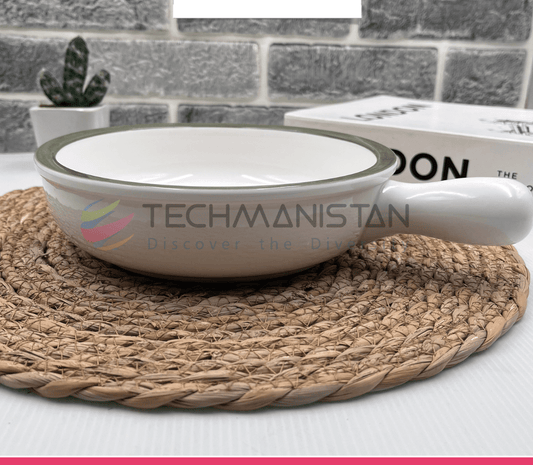 Ceramic Korean Bowl With Handle