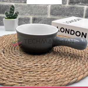 Ceramic Soup Bowl with Handle