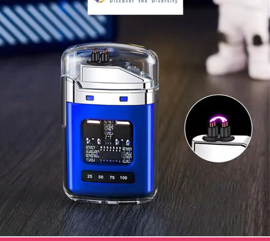 Rechargeable USB Arc Lighter With Ignition and LED Power Display