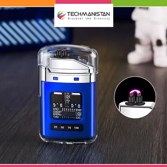 Rechargeable USB Arc Lighter With Ignition and LED Power Display