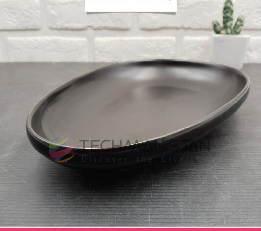 Oval Ceramic Serving Plate