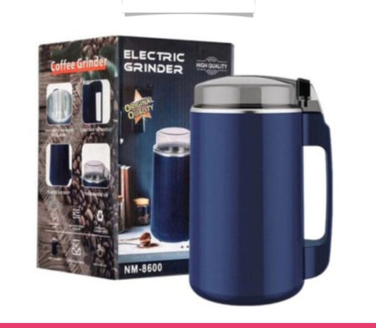 8 Blades 300W Stainless Steel Electric Coffee Grinder