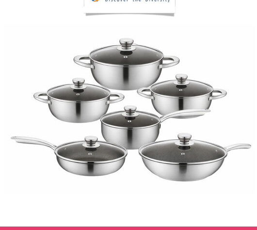 Single Sided Laser Coated Honeycomb Cookware Set