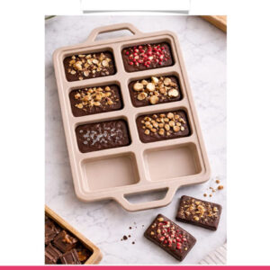 8 Cavity Silicone Chocolate Mold
