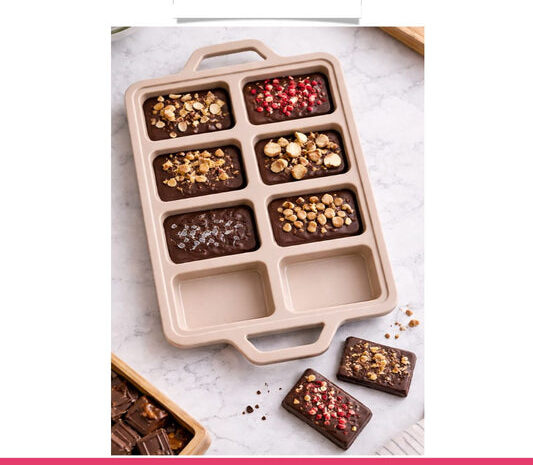 8 Cavity Silicone Chocolate Mold