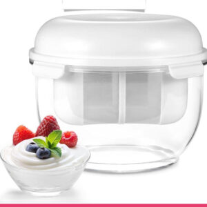Greek Yogurt Maker with Fine Mesh Yougurt Strainer