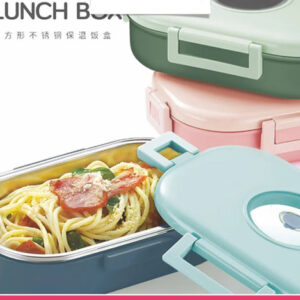 Single Compartment Insulated Lunch Box 710ml -- Stainless Steel
