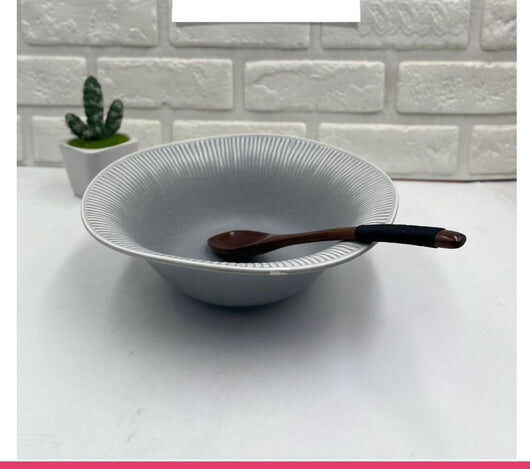 Flower Pattern Ceramic Bowl