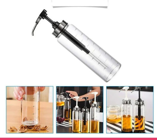 Glass Oil Pump Dispenser