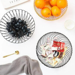 Metal Wire Fruit Basket Holder