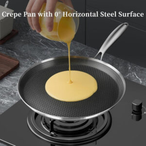 Double Sided Laser Coated Honeycomb Frying Pan/Tawa