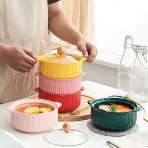 Nordic Ceramic Soup Bowl