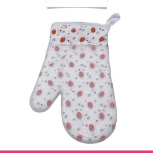 Random Design Cotton Gloves with Silicon Coating