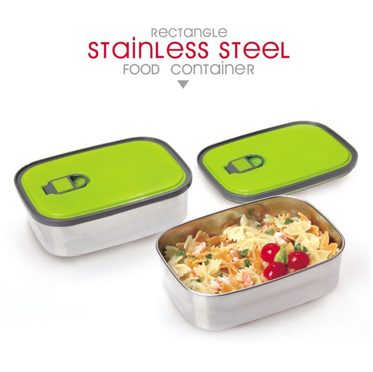 Reusable Large Capacity Stainless Steel Lunch Box