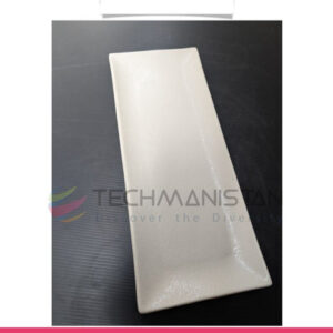 Textured Stoneware Rectangular Serving Plate