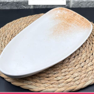 Triangle Ceramic Serving Plate